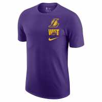 Nike State Warriors Men's Nike NBA T-Shirt LAKERS Мъжки ризи