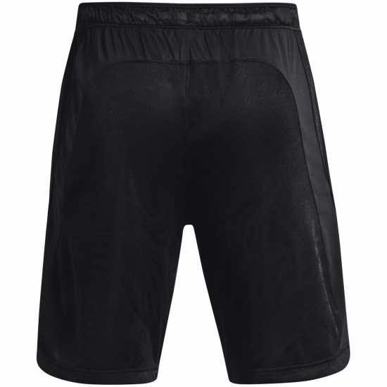 Under Armour Heatwave Hoops Shorts Black/White Мъжко облекло за едри хора