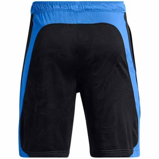 Under Armour Heatwave Hoops Shorts Black/Blue Мъжко облекло за едри хора