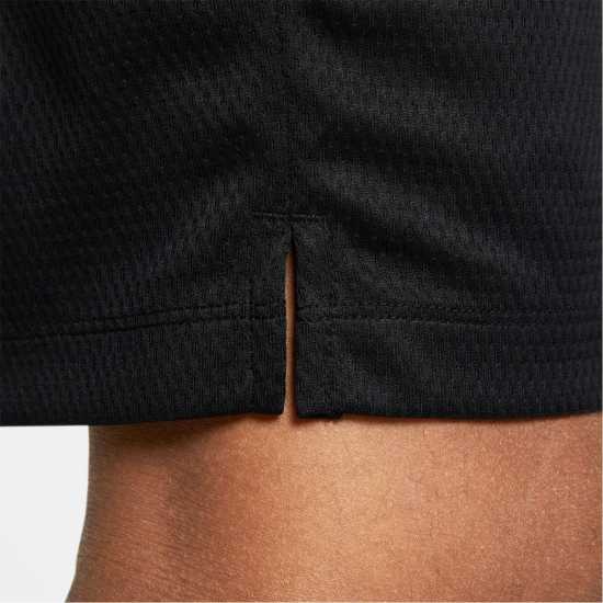 Nike Dri-Fit Icon Mens 8 Basketball Shorts Черно/Бяло Мъжко облекло за едри хора