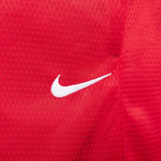 Nike Dri-FIT Icon Men's 8 Basketball Shorts Red/White Мъжко облекло за едри хора