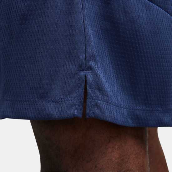 Nike Dri-Fit Icon Mens 8 Basketball Shorts Морско синьо/Бяло 