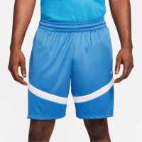 Nike Dri-Fit Icon Mens 8 Basketball Shorts Синьо/Бяло 