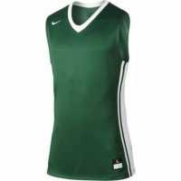 Nike National Varsity Stock Jersey Green/White Мъжки ризи