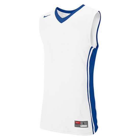 Nike National Varsity Stock Jersey White/Royal Мъжки ризи