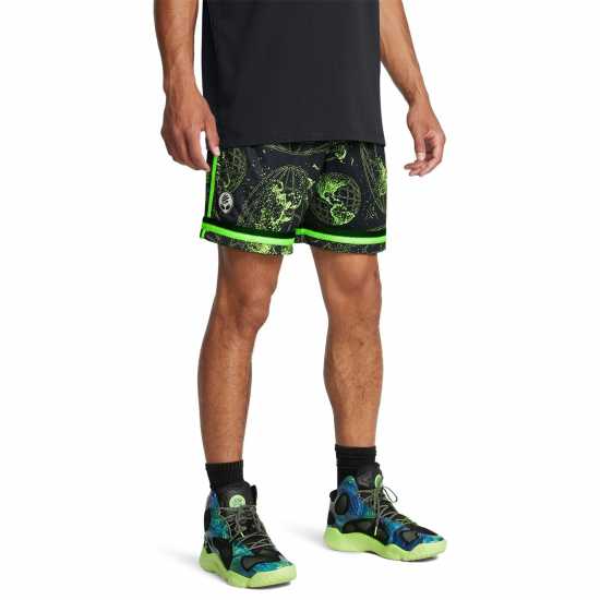 Мъжки къси панталони Under Armour Мъжки Шорти Curry Statement Shorts Mens Under Armour Мъжки Шорти Curry Statement Shorts Mens Мъжки къси панталони