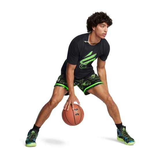 Мъжки къси панталони Under Armour Мъжки Шорти Curry Statement Shorts Mens Under Armour Мъжки Шорти Curry Statement Shorts Mens Мъжки къси панталони