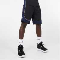 Everlast X Ovie Soko Basketball Shorts Black & Navy Мъжко облекло за едри хора