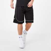 Everlast X Ovie Soko Basketball Shorts Black & White Мъжко облекло за едри хора