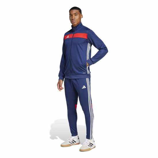 Мъжки спортни екипи в две части Adidas Мъжки Спортен Екип Tiro 25 Essentials Track Suit Mens Нави/Червено Adidas Мъжки Спортен Екип Tiro 25 Essentials Track Suit Mens Нави/Червено Мъжки спортни екипи в две части