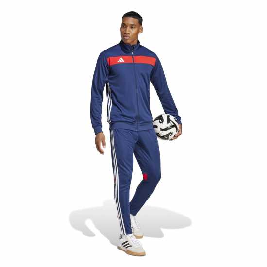 Мъжки спортни екипи в две части Adidas Мъжки Спортен Екип Tiro 25 Essentials Track Suit Mens Нави/Червено Adidas Мъжки Спортен Екип Tiro 25 Essentials Track Suit Mens Нави/Червено Мъжки спортни екипи в две части