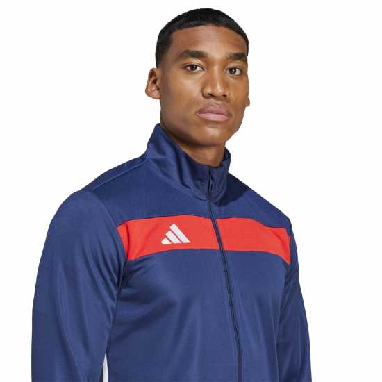 Мъжки спортни екипи в две части Adidas Мъжки Спортен Екип Tiro 25 Essentials Track Suit Mens Нави/Червено Adidas Мъжки Спортен Екип Tiro 25 Essentials Track Suit Mens Нави/Червено Мъжки спортни екипи в две части