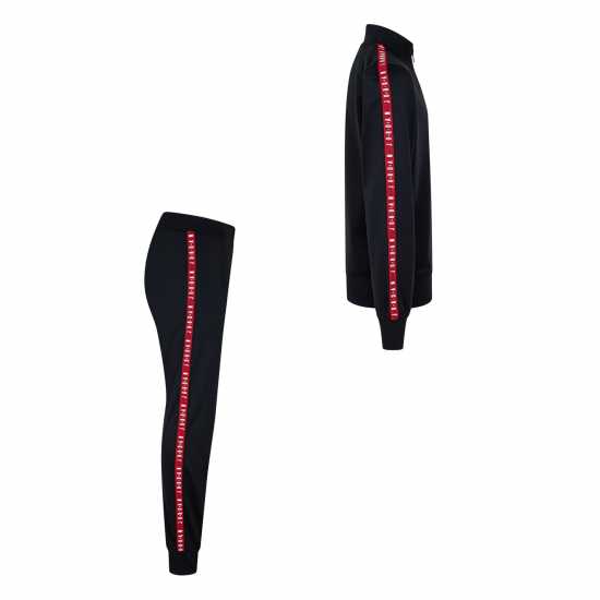 Детски спортни екипи Air Jordan Tape Tracksuit Juniors Черно/Червено Air Jordan Tape Tracksuit Juniors Черно/Червено Детски спортни екипи