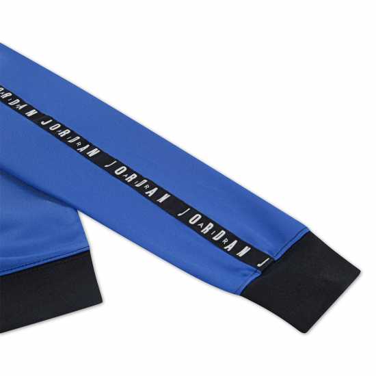 Air Jordan Aj Tape Tracksuit Juniors Син/Черен 