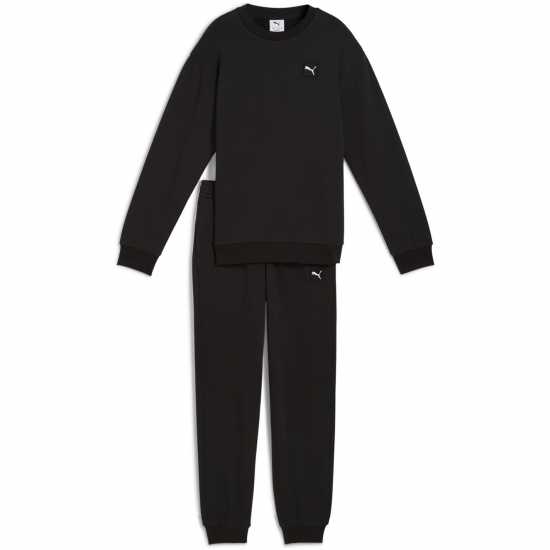 Детски спортни екипи Puma Unisex Kids' Elevated Relaxed Crew Fleece Tracksuit Puma Unisex Kids' Elevated Relaxed Crew Fleece Tracksuit