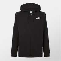 Puma Fleece Tracksuit Черно/Бяло 