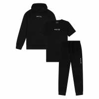 Nicce Dylan Boys Tracksuit Set Черно 