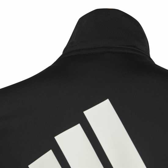 Adidas Детски Спортен Екип Linea Poly Tracksuit Juniors Черно/Бяло Детски спортни екипи