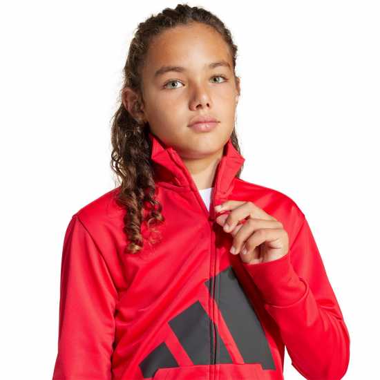 Детски спортни екипи Adidas Детски Спортен Екип Linea Poly Tracksuit Juniors Ruby/Black Adidas Детски Спортен Екип Linea Poly Tracksuit Juniors Ruby/Black Детски спортни екипи