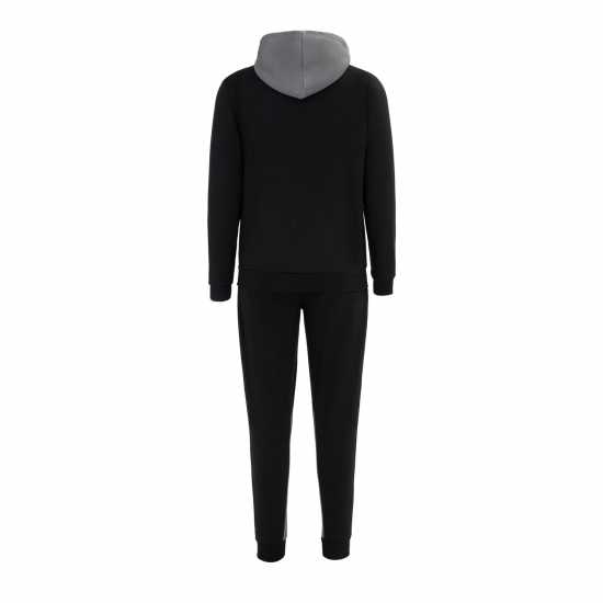 Мъжки спортни екипи в две части Lonsdale Mens Tracksuit Черно/Сиво Lonsdale Mens Tracksuit Черно/Сиво Мъжки спортни екипи в две части