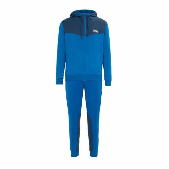 Lonsdale Mens Tracksuit Кралско/Морско Мъжки спортни екипи в две части
