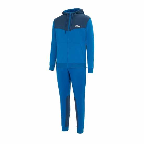 Lonsdale Mens Tracksuit Кралско/Морско Мъжки спортни екипи в две части