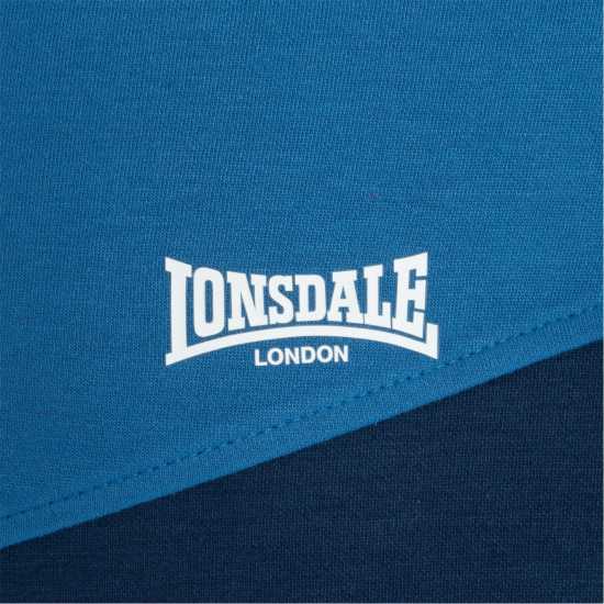 Lonsdale Mens Tracksuit Морско синьо/Кралско Мъжки спортни екипи в две части