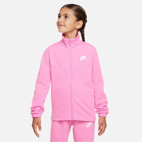 Nike Детски Спортен Екип Nsw Poly Tracksuit Juniors Pink Детски спортни екипи