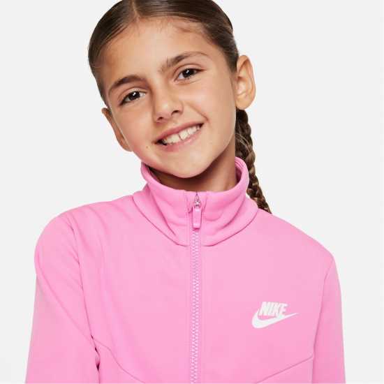 Nike Детски Спортен Екип Nsw Poly Tracksuit Juniors Pink Детски спортни екипи