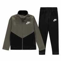 Nike Детски Спортен Екип Nsw Poly Tracksuit Juniors Olive/Black Мъжки спортни екипи в две части