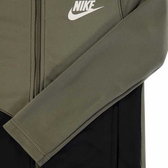Nike Детски Спортен Екип Nsw Poly Tracksuit Juniors Army/Fir Детски спортни екипи