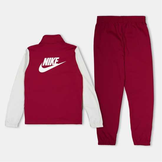 Nike Детски Спортен Екип Nsw Poly Tracksuit Juniors Dark Team Red Детски спортни екипи