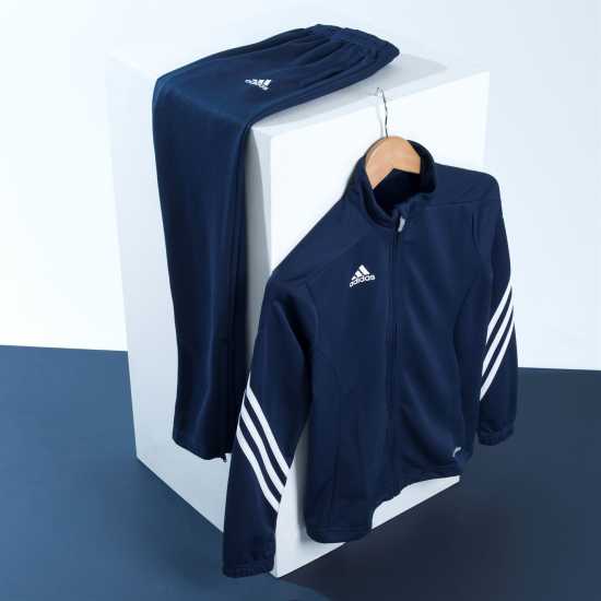 Детски спортни екипи Adidas Essentials Sereno Tracksuit Junior Boys Морско синьо/Бяло Adidas Essentials Sereno Tracksuit Junior Boys Морско синьо/Бяло Детски спортни екипи