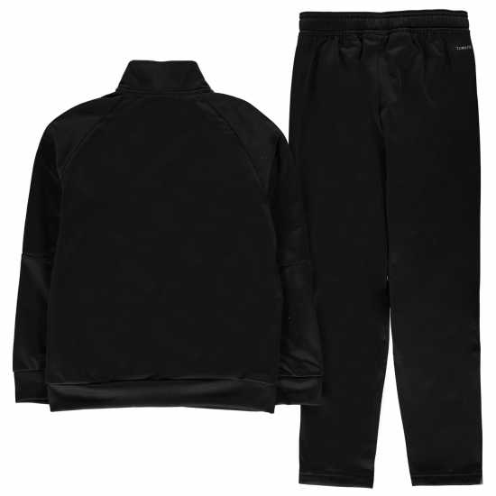 Adidas Essentials Sereno Tracksuit Junior Boys Черно/Сиво Детски спортни екипи