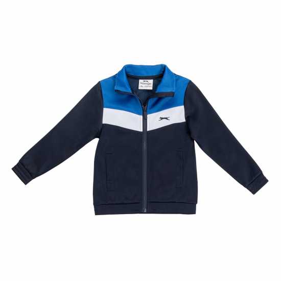 Slazenger Polyester Tracksuit Junior Нави / Бял / Кралски Детски спортни екипи