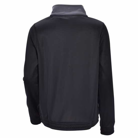 Slazenger Polyester Tracksuit Junior Черно/Чар/Бяло Детски спортни екипи