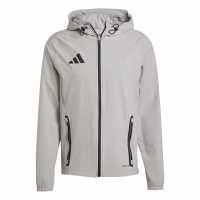 Adidas Tiro 25 Competition Vis Tech Travel Jacket Grey Мъжки спортни екипи в две части