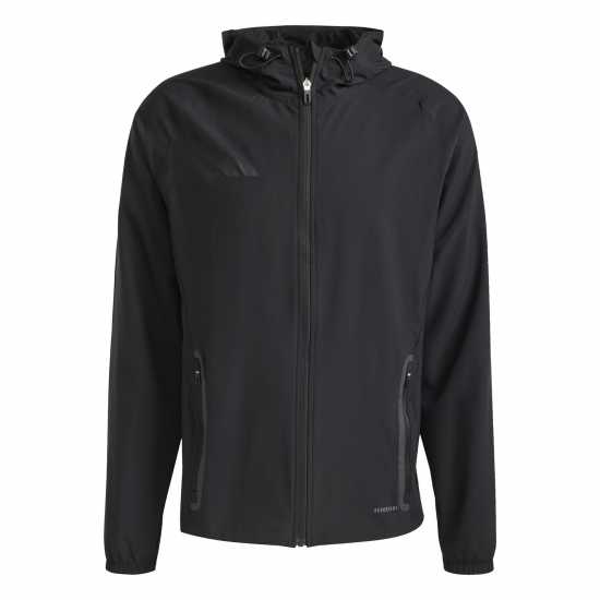 Adidas Tiro 25 Competition Vis Tech Travel Jacket Black Мъжки спортни екипи в две части