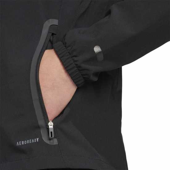 Adidas Tiro 25 Competition Vis Tech Travel Jacket Black Мъжки спортни екипи в две части