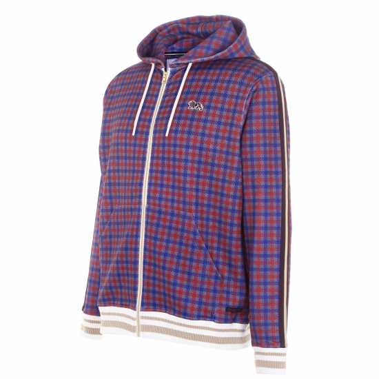 Lonsdale Мъжки Спортен Екип Gentlemen Tracksuit Mens Red Check Мъжки спортни екипи в две части
