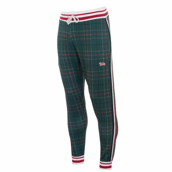 Lonsdale Мъжки Спортен Екип Gentlemen Tracksuit Mens Green Check Мъжки спортни екипи в две части