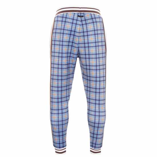 Lonsdale Мъжки Спортен Екип Gent Tracksuit Mens Нави проверка Lonsdale Мъжки Спортен Екип Gent Tracksuit Mens Нави проверка