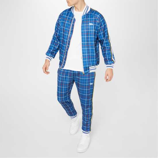 Lonsdale Мъжки Спортен Екип Tracksuit Mens Sky Check 2 Мъжки спортни екипи в две части