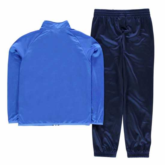 Adidas Ent Polyester Tracksuit Junior Boys Navy/Blue/Wht Детски спортни екипи