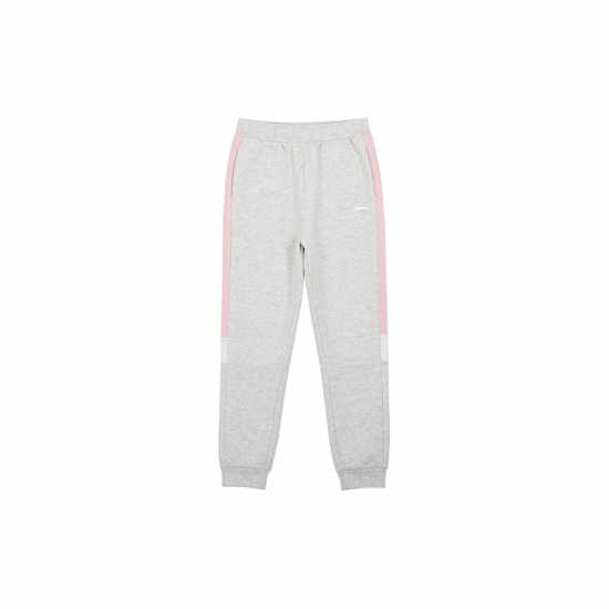 Slazenger Детски Спортен Екип Fleece Full Zip Track Suit Junior Ледено марле/Розово Детски спортни екипи