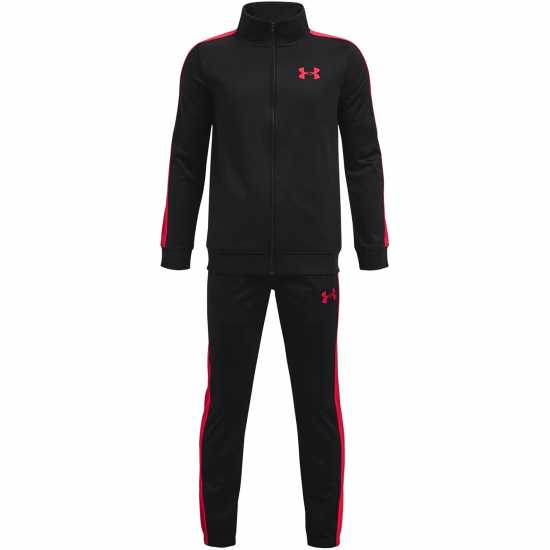 Детски спортни екипи Under Armour Детски Спортен Екип Armour Knit Track Suit Junior Boys Black/RadioRed Under Armour Детски Спортен Екип Armour Knit Track Suit Junior Boys Black/RadioRed Детски спортни екипи