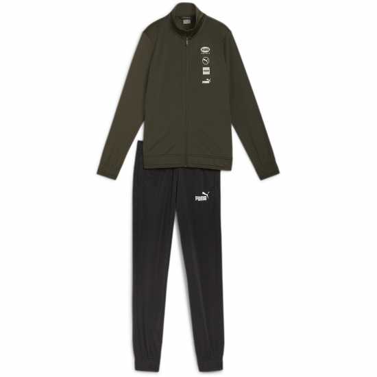 Puma Logo Tracksuit Set Juniors Puma Logo Tracksuit Set Juniors