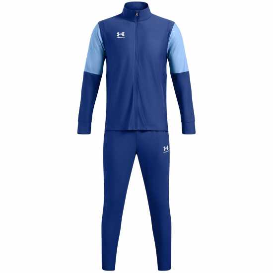 Under Armour Мъжки Спортен Екип Armour Challenger Tracksuit Mens Техническо синьо Футболни екипи за бягане