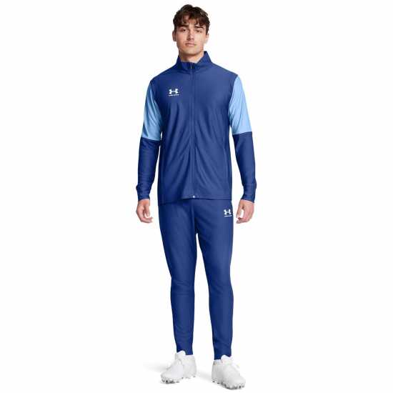 Under Armour Мъжки Спортен Екип Armour Challenger Tracksuit Mens Техническо синьо Футболни екипи за бягане