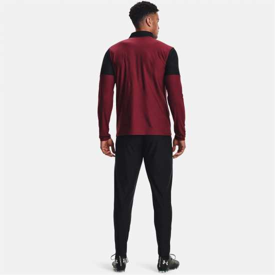 Under Armour Мъжки Спортен Екип Challenger Tracksuit Mens Black/White 